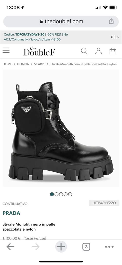 Anyone knows a good seller for this Prada “Monolith” boots.